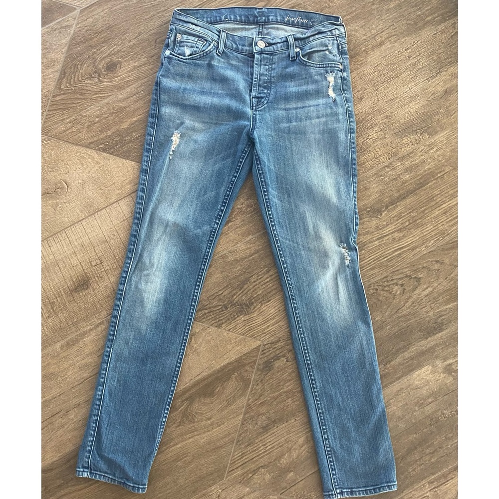 7 For All Mankind Josefina Skinny Boyfriend Jean